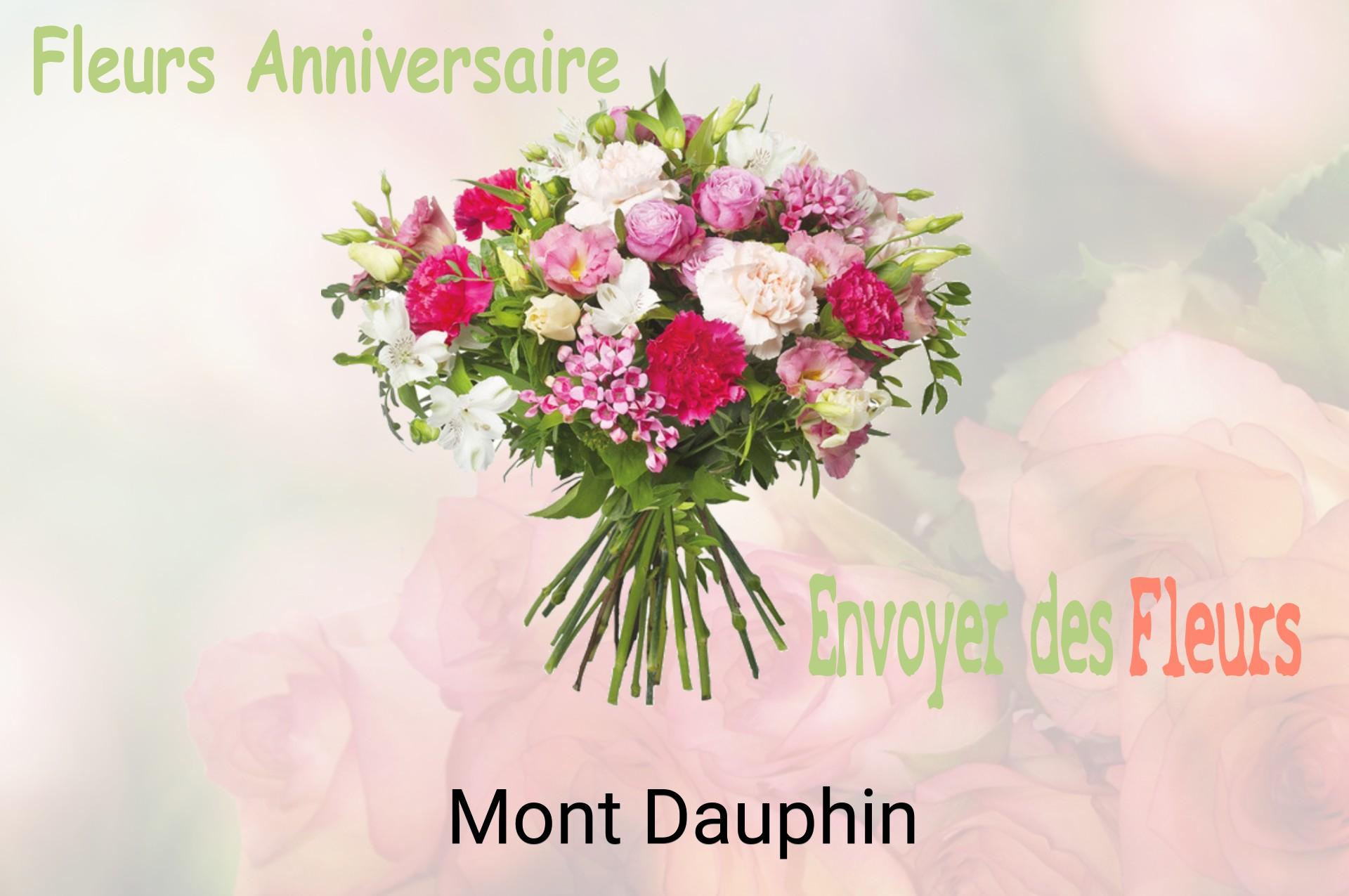 Bouquet de fleurs d’anniversaire livré à Mont-Dauphin