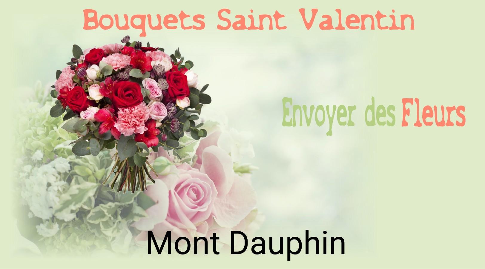 Roses de Saint-Valentin livrées à Mont-Dauphin
